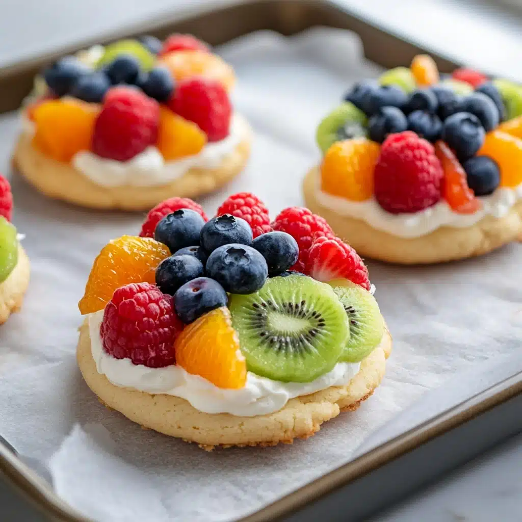 Fresh Fruit Pizza Cookies Recipe - Recipe Image