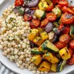 Mediterranean Halloumi Veggie Bake Recipe
