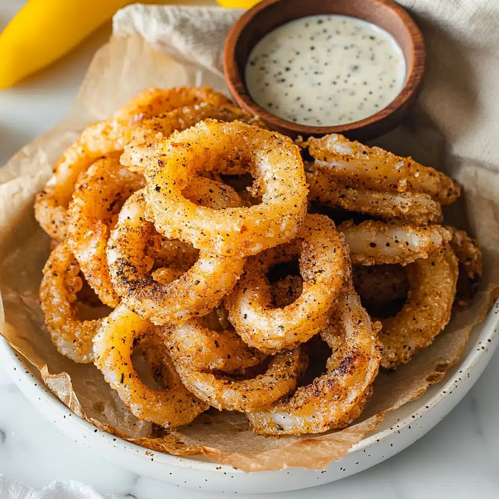 Crispy Air Fryer Banana Pepper Coins Recipe - Recipe Image