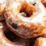 Blueberry Glazed Cake Donuts Recipe