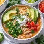 Creamy Cajun White Chicken Chili Recipe