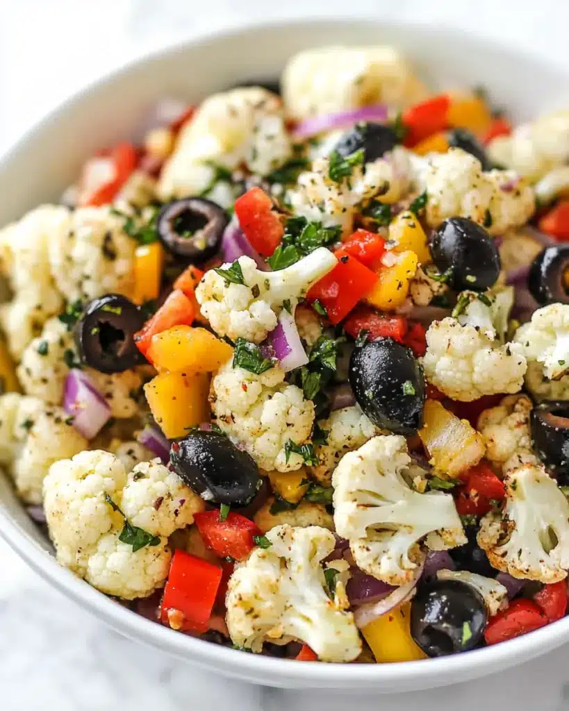 Marinated Cauliflower Salad Recipe