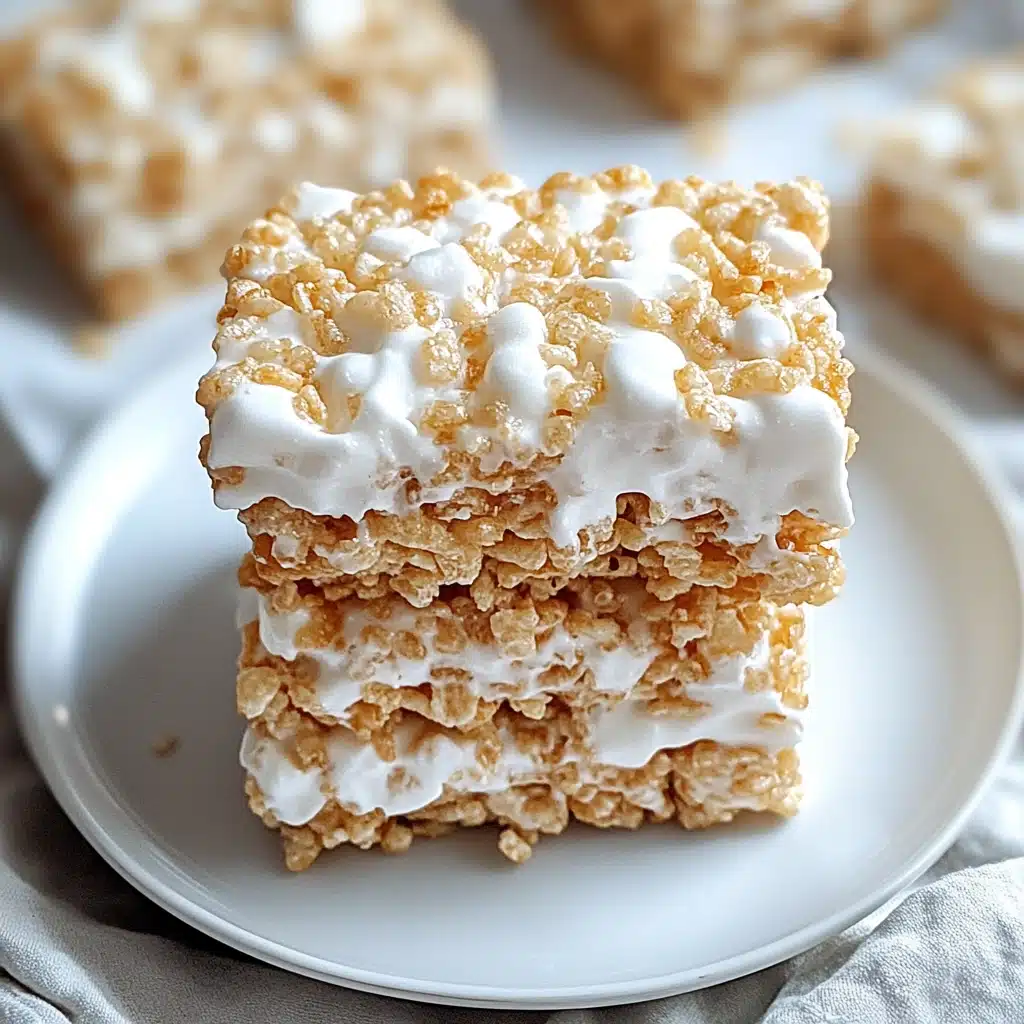 Fluffernutter Rice Krispie Treats Recipe - Recipe Image