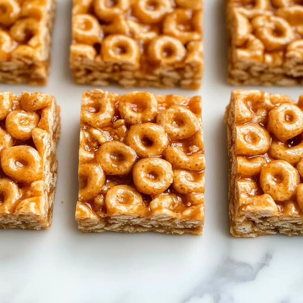 Peanut Butter Cheerio Bars Recipe - Recipe Image