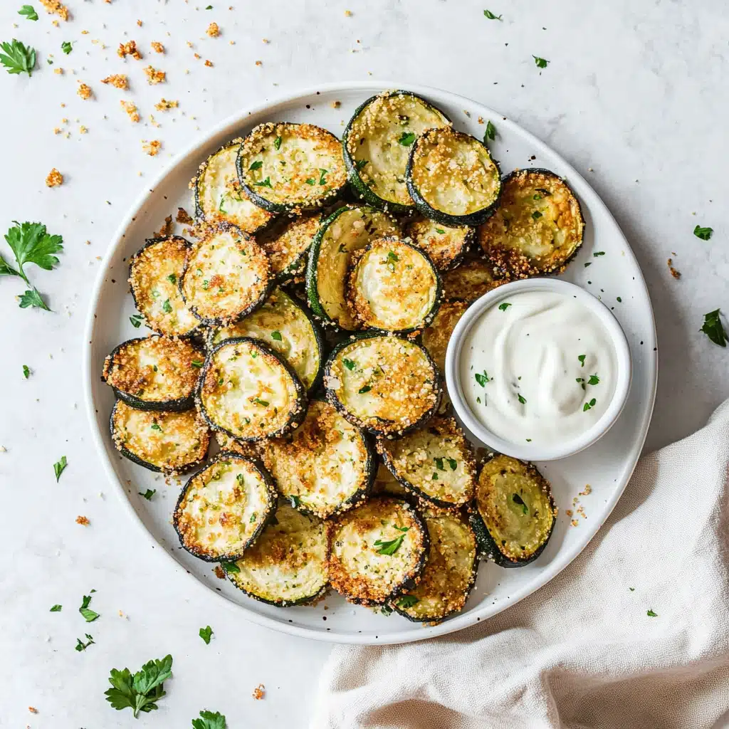 Crispy Baked Zucchini Chips Recipe - Recipe Image