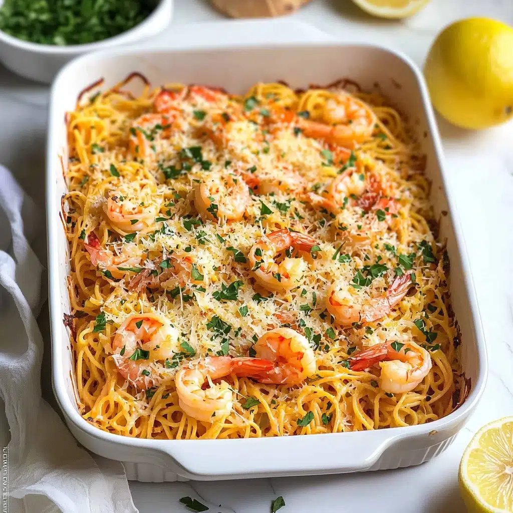 Baked Shrimp Scampi Recipe - Recipe Image