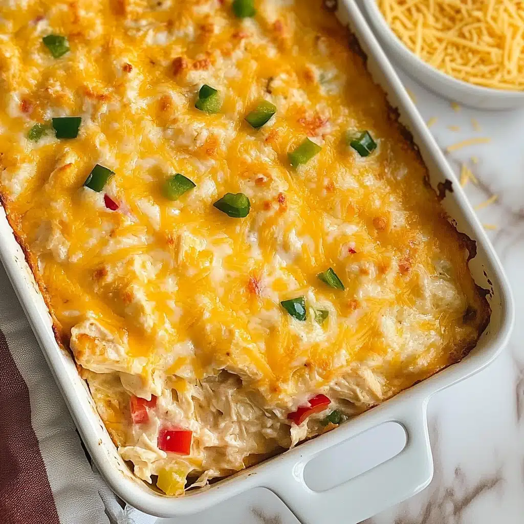 Cheesy Chicken Fajita Casserole Recipe - Recipe Image