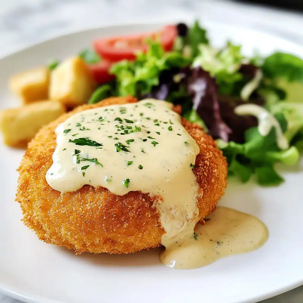 Cheesy Chicken Pillow Delight Recipe - Recipe Image