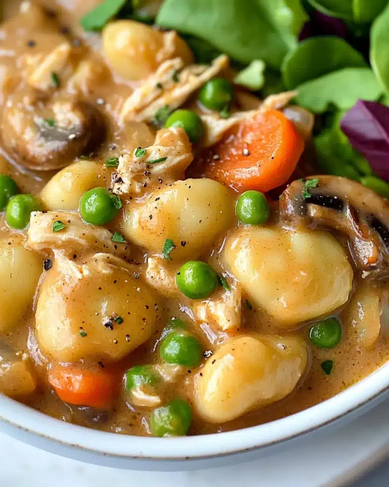Creamy Chicken and Gnocchi Pot Pie Recipe