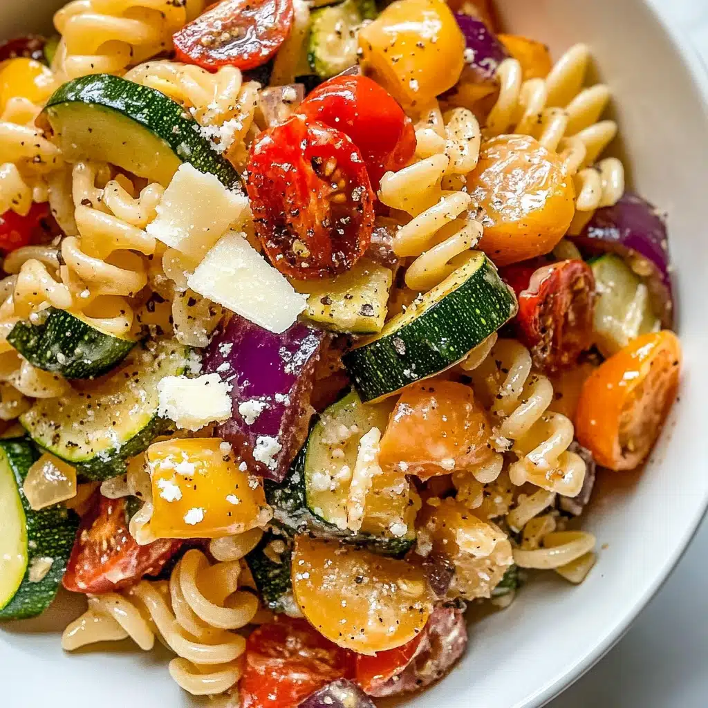 Feta & Roasted Veggie Pasta Recipe - Recipe Image