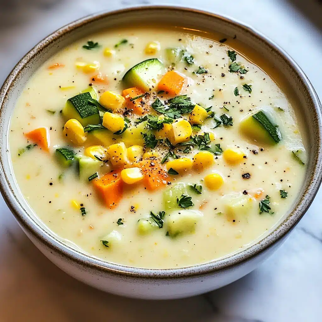 Zucchini Corn Chowder Recipe - Recipe Image