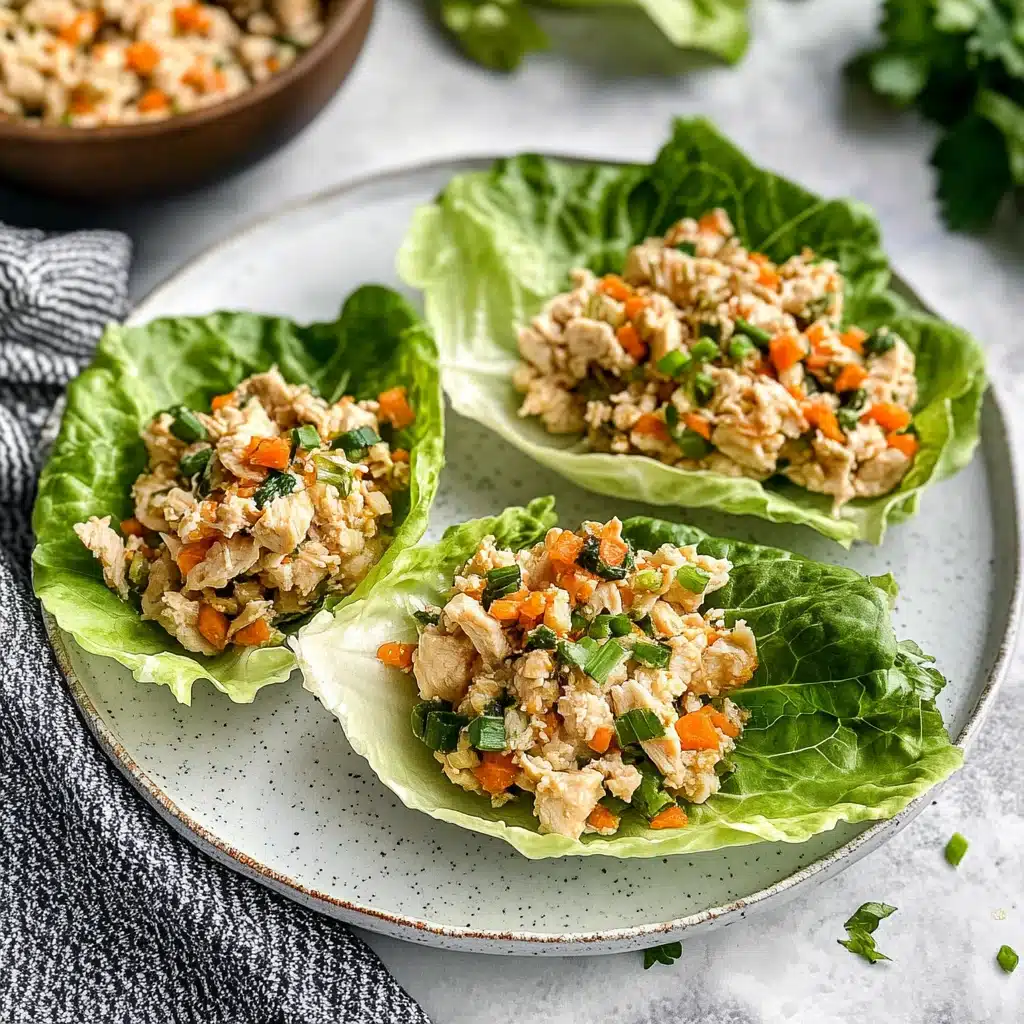 Thai Chicken Lettuce Wraps Recipe - Recipe Image