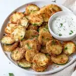 Crispy Baked Zucchini Chips Recipe