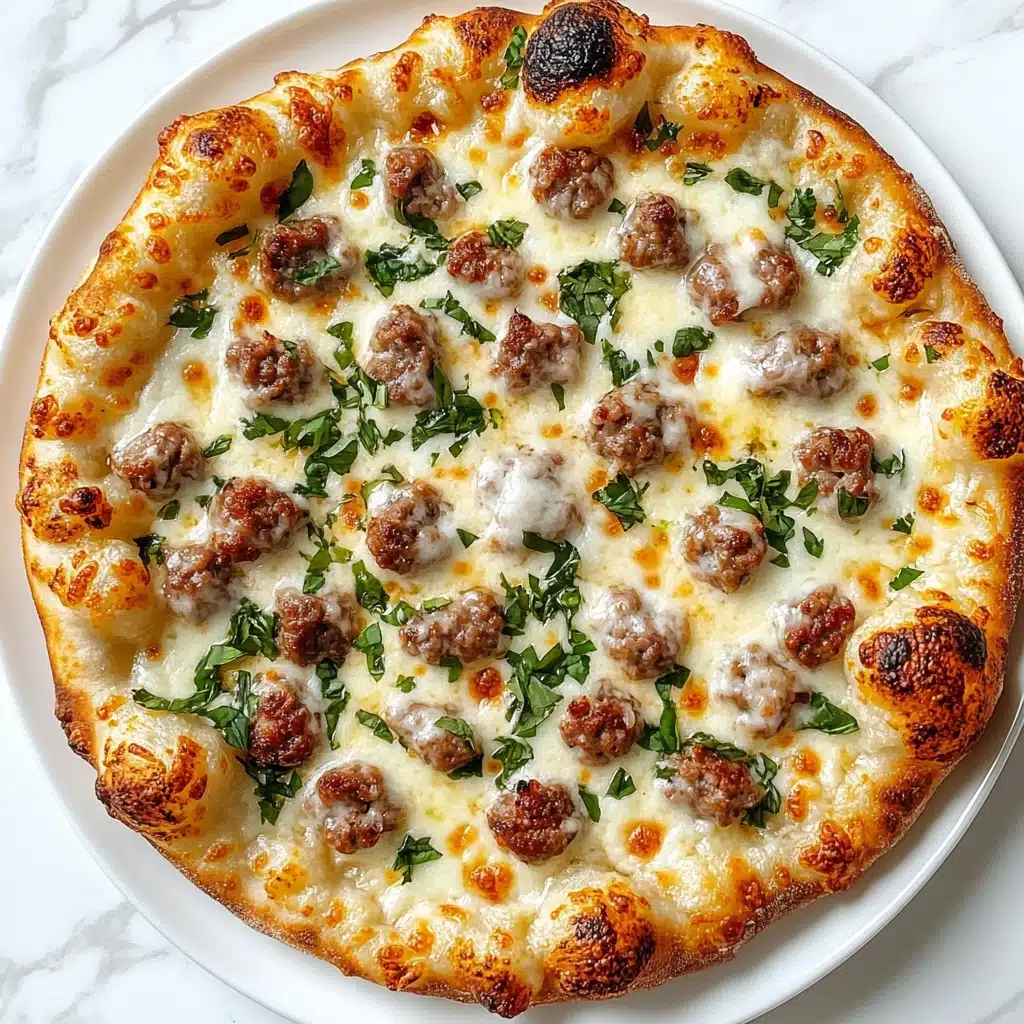 Biscuits & Sausage Gravy Breakfast Pizza Recipe - Recipe Image