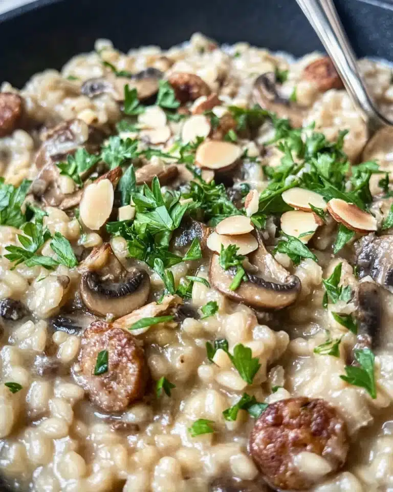 Creamy Italian Sausage and Rice Casserole Recipe
