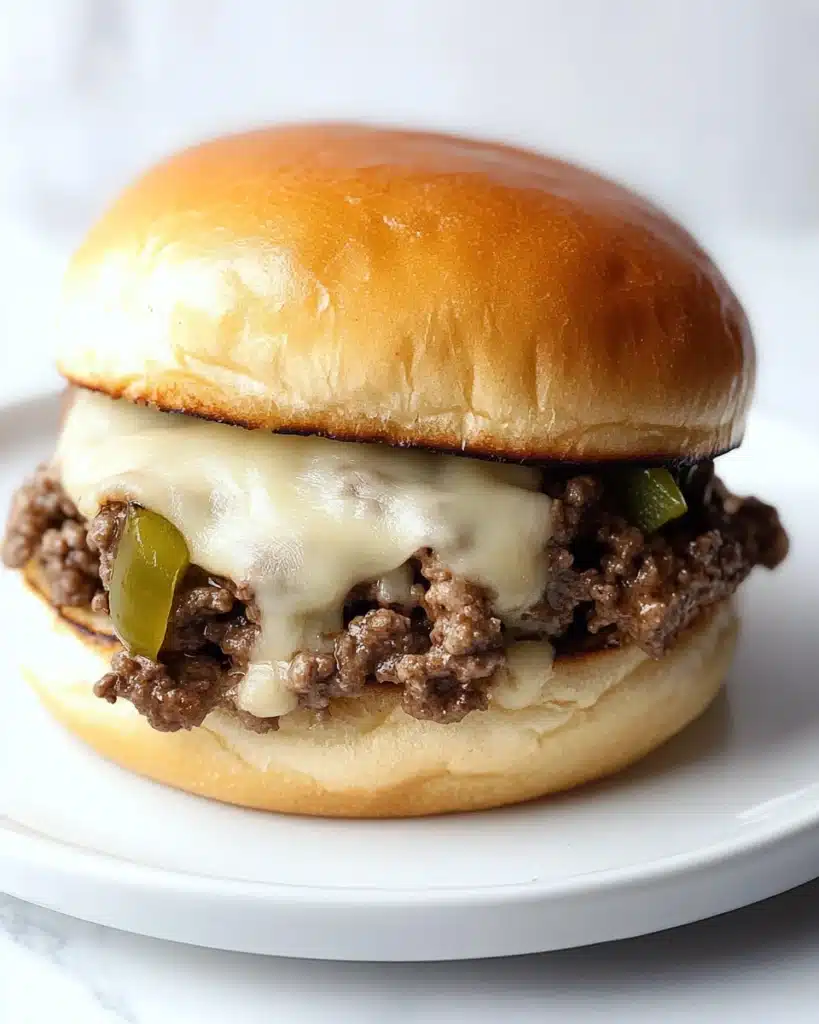Cheesesteak-Inspired Sloppy Joes Recipe