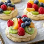 Fresh Fruit Pizza Cookies Recipe