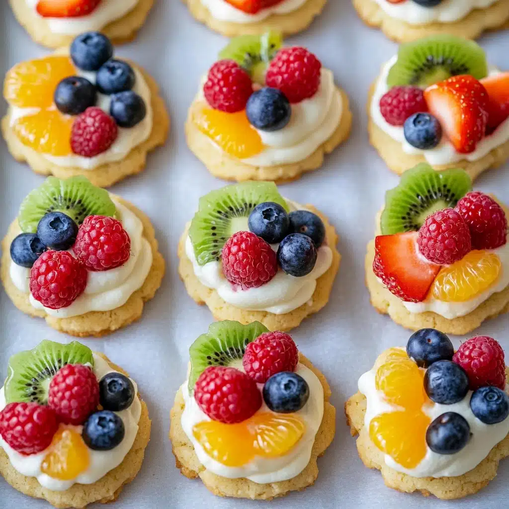 Fresh Fruit Pizza Cookies Recipe - Recipe Image