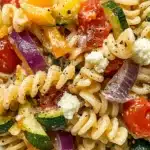 Feta & Roasted Veggie Pasta Recipe