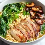 Ginger Glazed Chicken Ramen Bowls Recipe