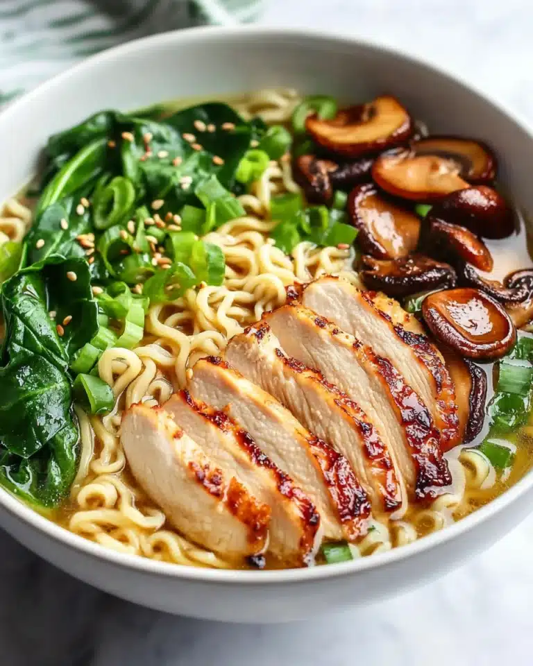 Ginger Glazed Chicken Ramen Bowls Recipe