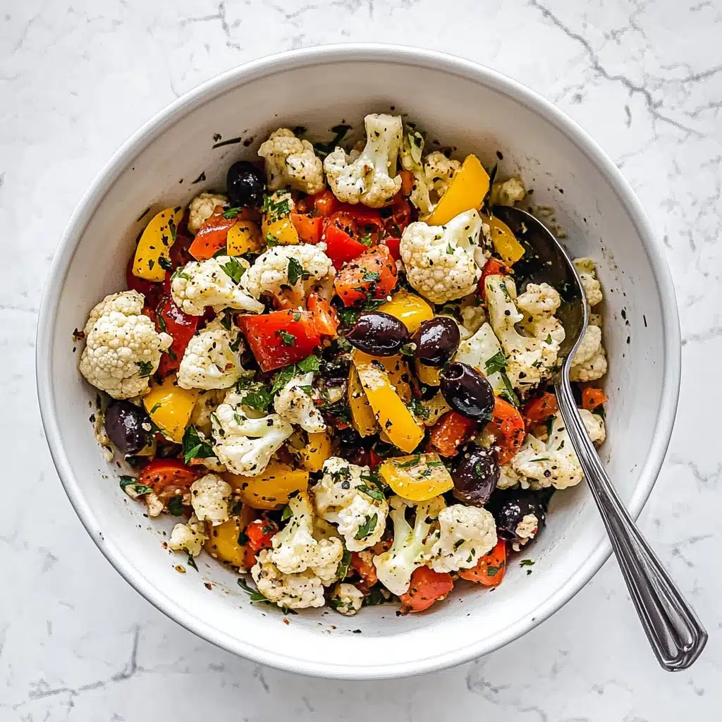 Marinated Cauliflower Salad Recipe - Recipe Image