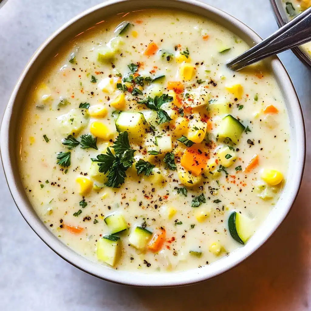 Zucchini Corn Chowder Recipe - Recipe Image