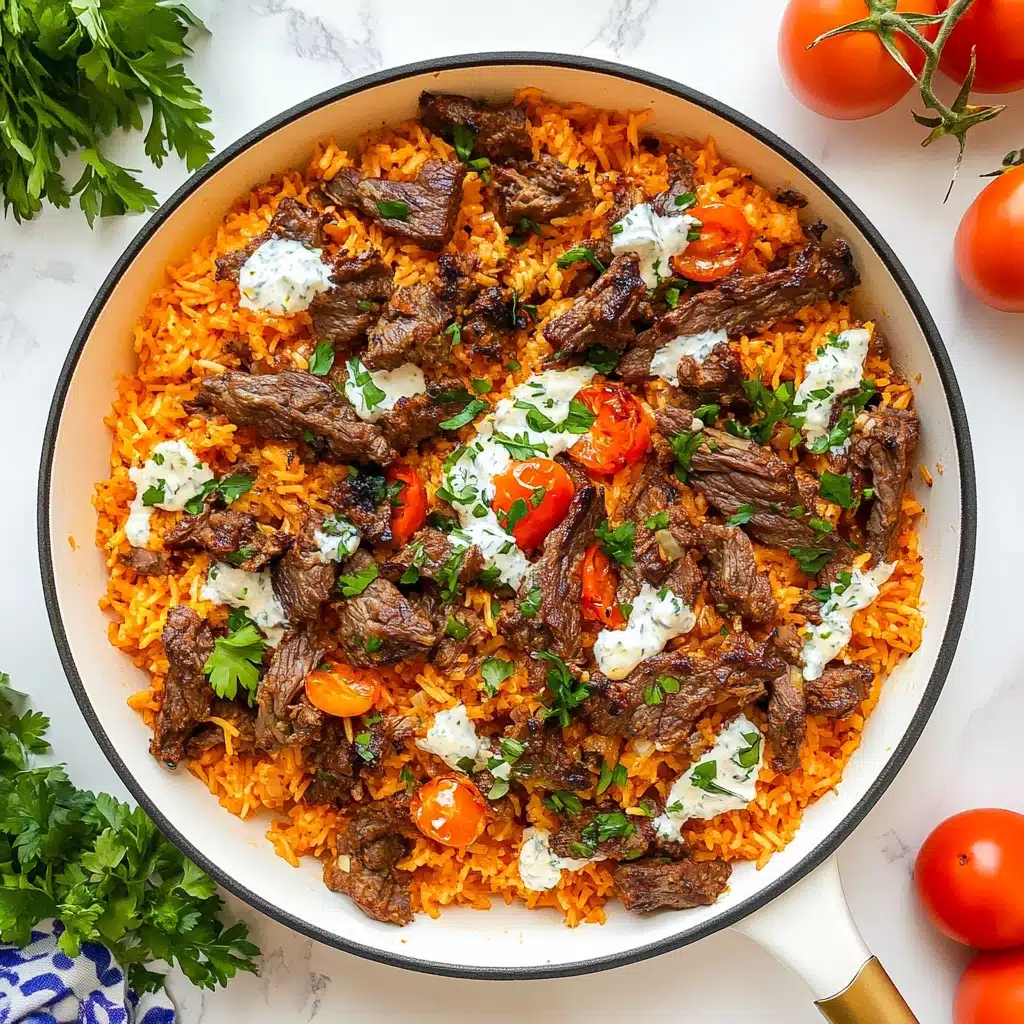 Steak & Queso Rice Recipe - Recipe Image