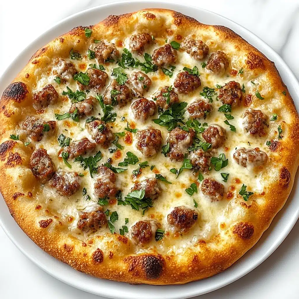 Biscuits & Sausage Gravy Breakfast Pizza Recipe - Recipe Image