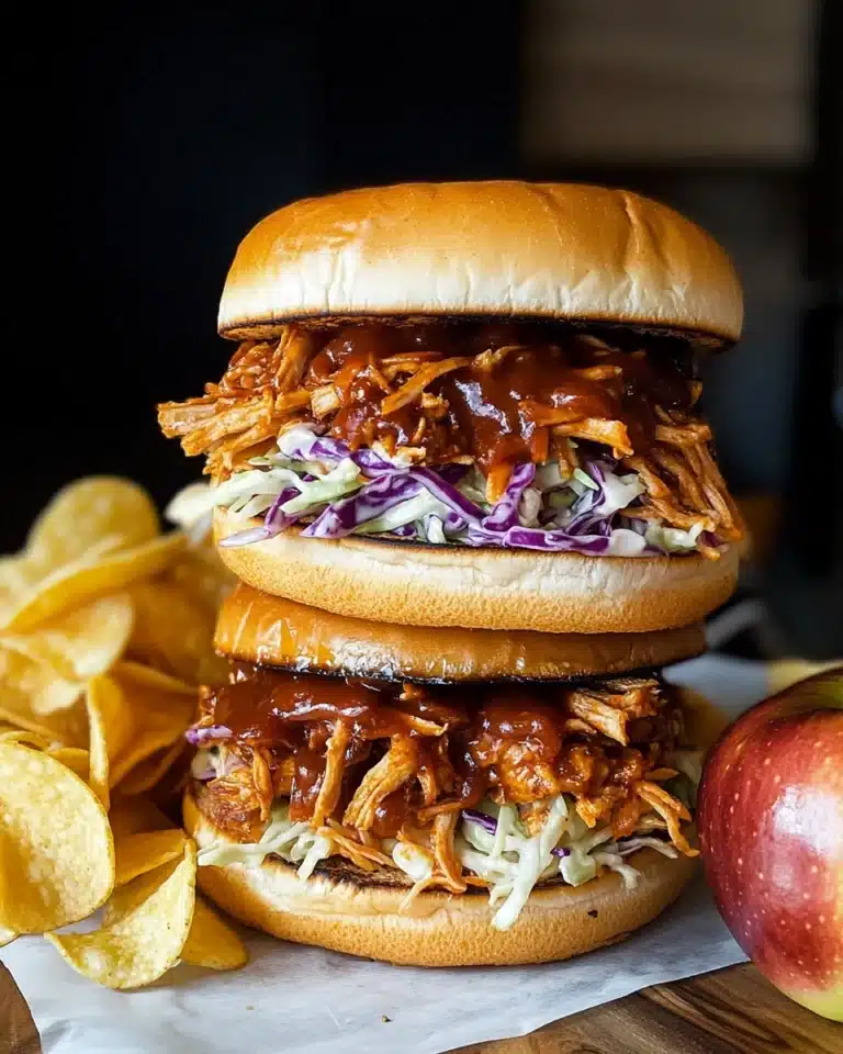 Crockpot BBQ Pulled Chicken Recipe