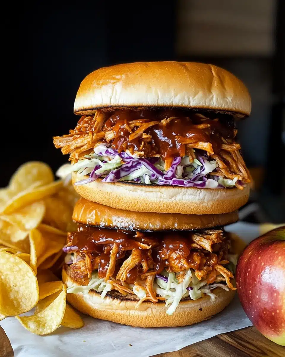 Crockpot BBQ Pulled Chicken Recipe