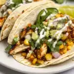 Fiery Street Corn Chicken Tacos Recipe
