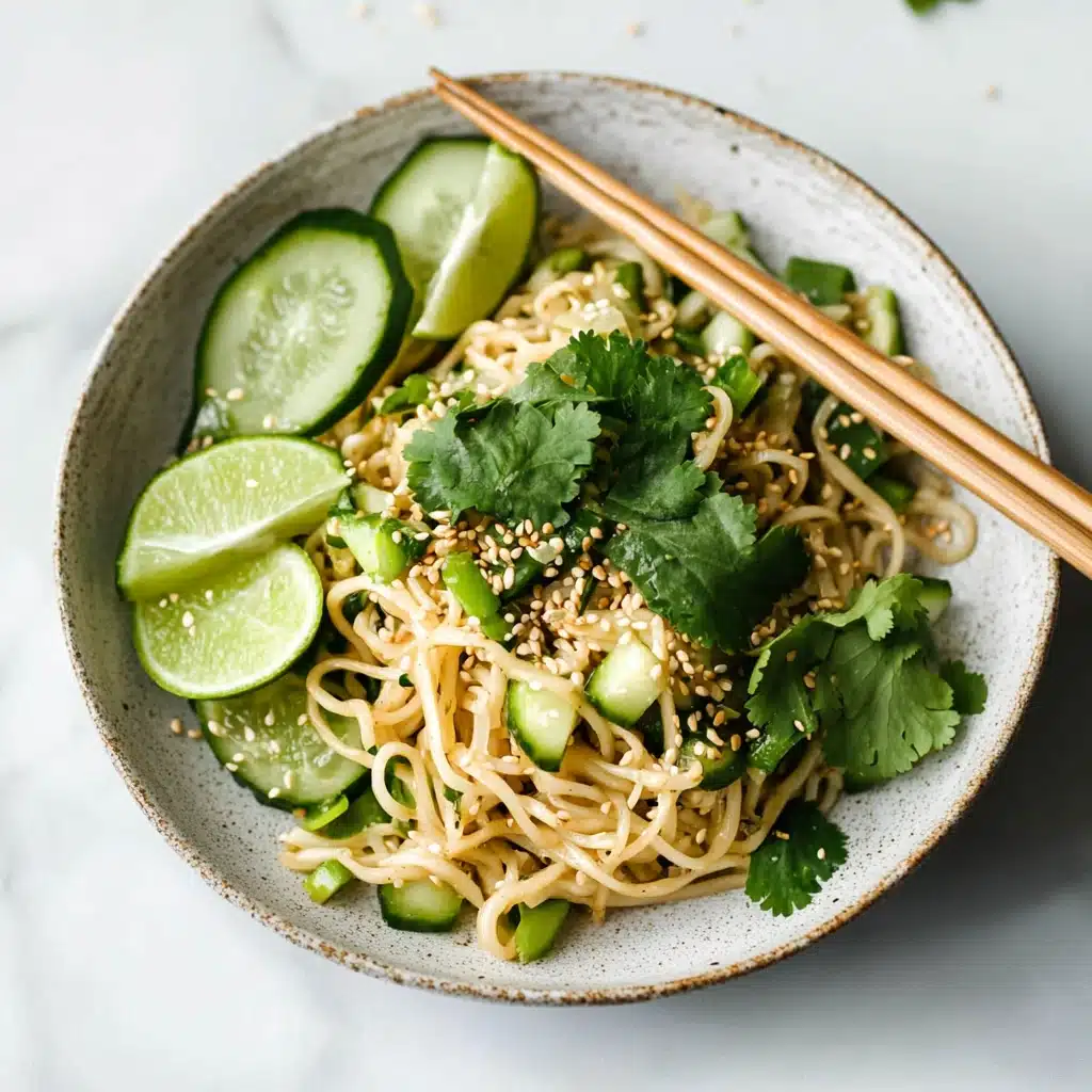 Spicy Peanut Noodle Salad Recipe - Recipe Image