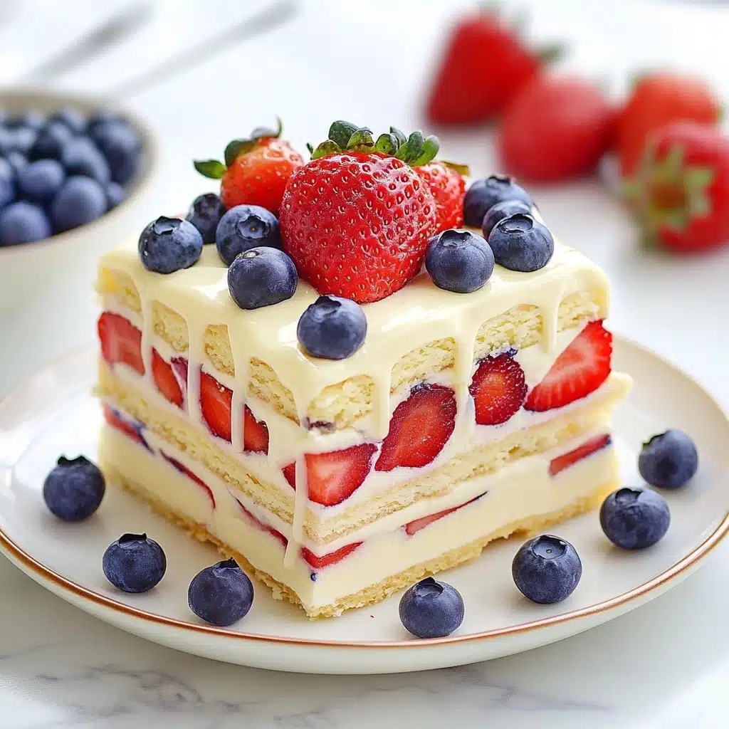 Summer Berry Bliss Icebox Delight Recipe - Recipe Image