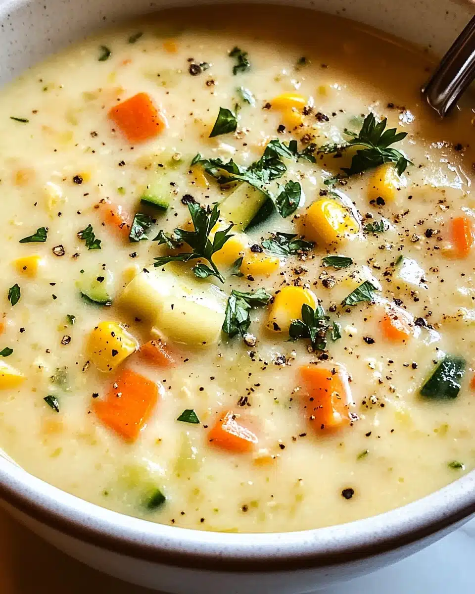 Zucchini Corn Chowder Recipe