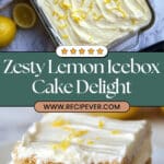 Lemon Icebox Cake Recipe