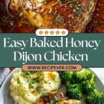 Honey Dijon Rosemary Baked Chicken Recipe
