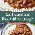 Creole Red Beans and Rice with Andouille Sausage Recipe