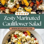 Marinated Cauliflower Salad Recipe