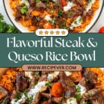 Steak & Queso Rice Recipe