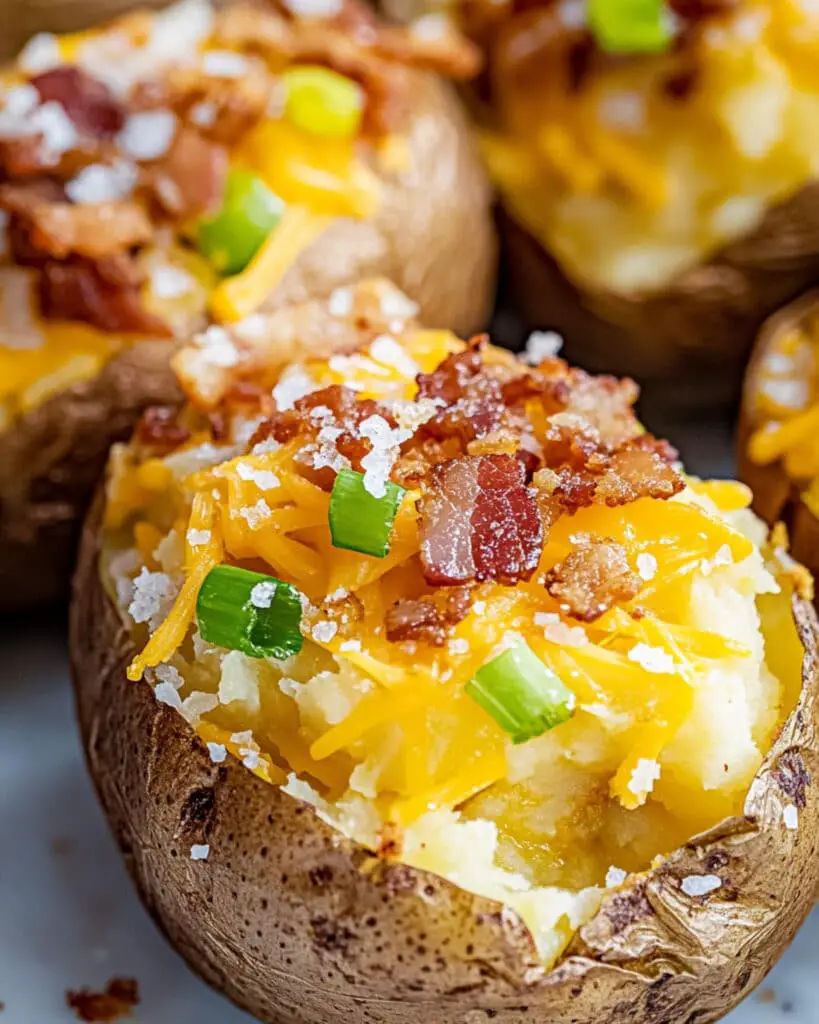 Baked Potatoes On The Grill