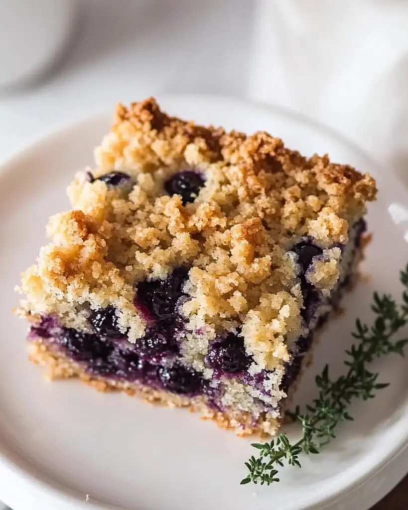 blueberry breakfast cake