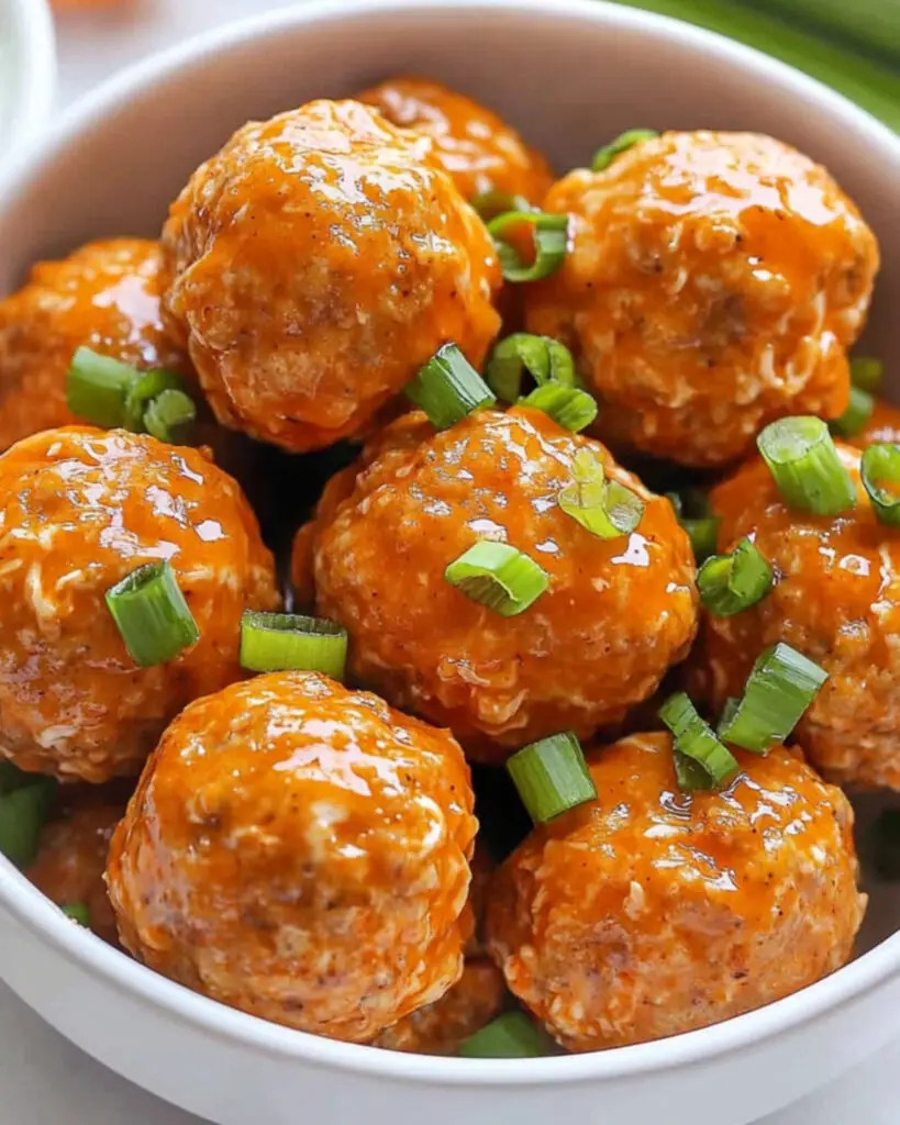 Buffalo Chicken Meatballs Recipe