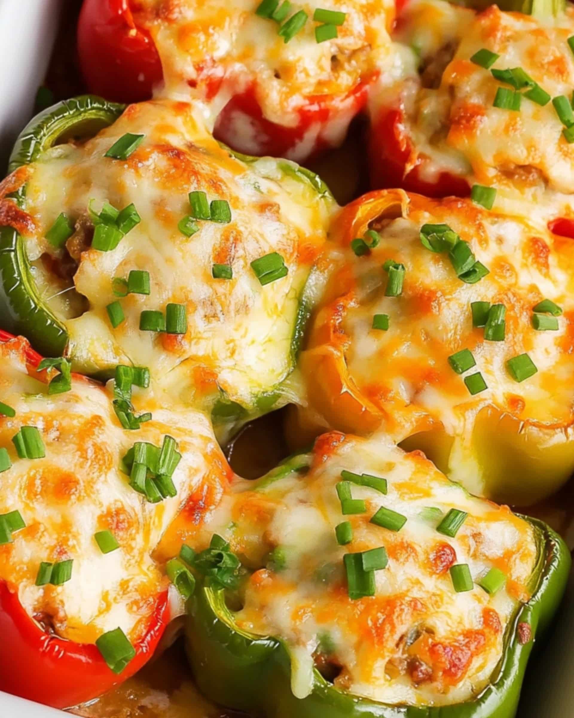Buffalo Chicken Stuffed Peppers Recipe