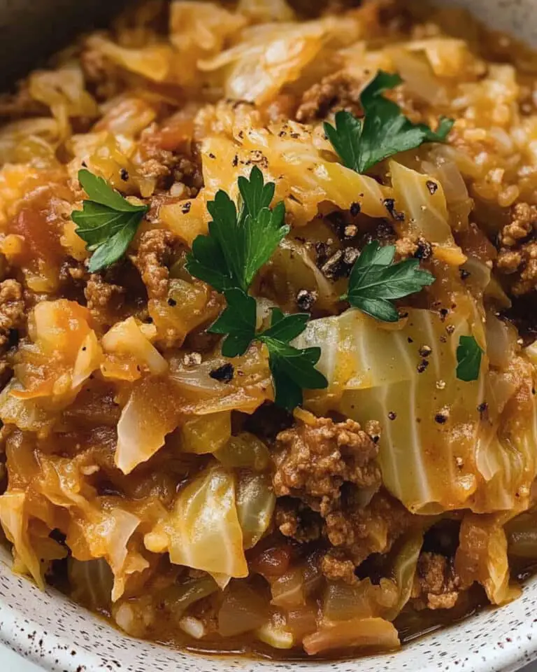 Cabbage Roll Soup Recipe
