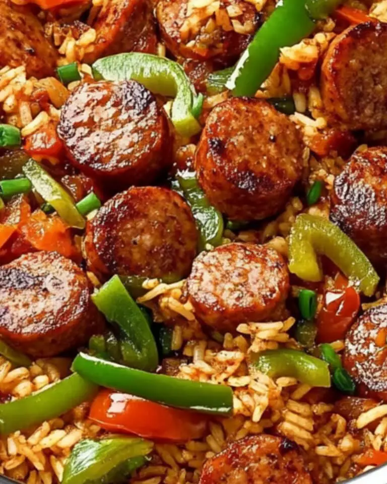 Cajun Sausage and Rice Skillet Recipe