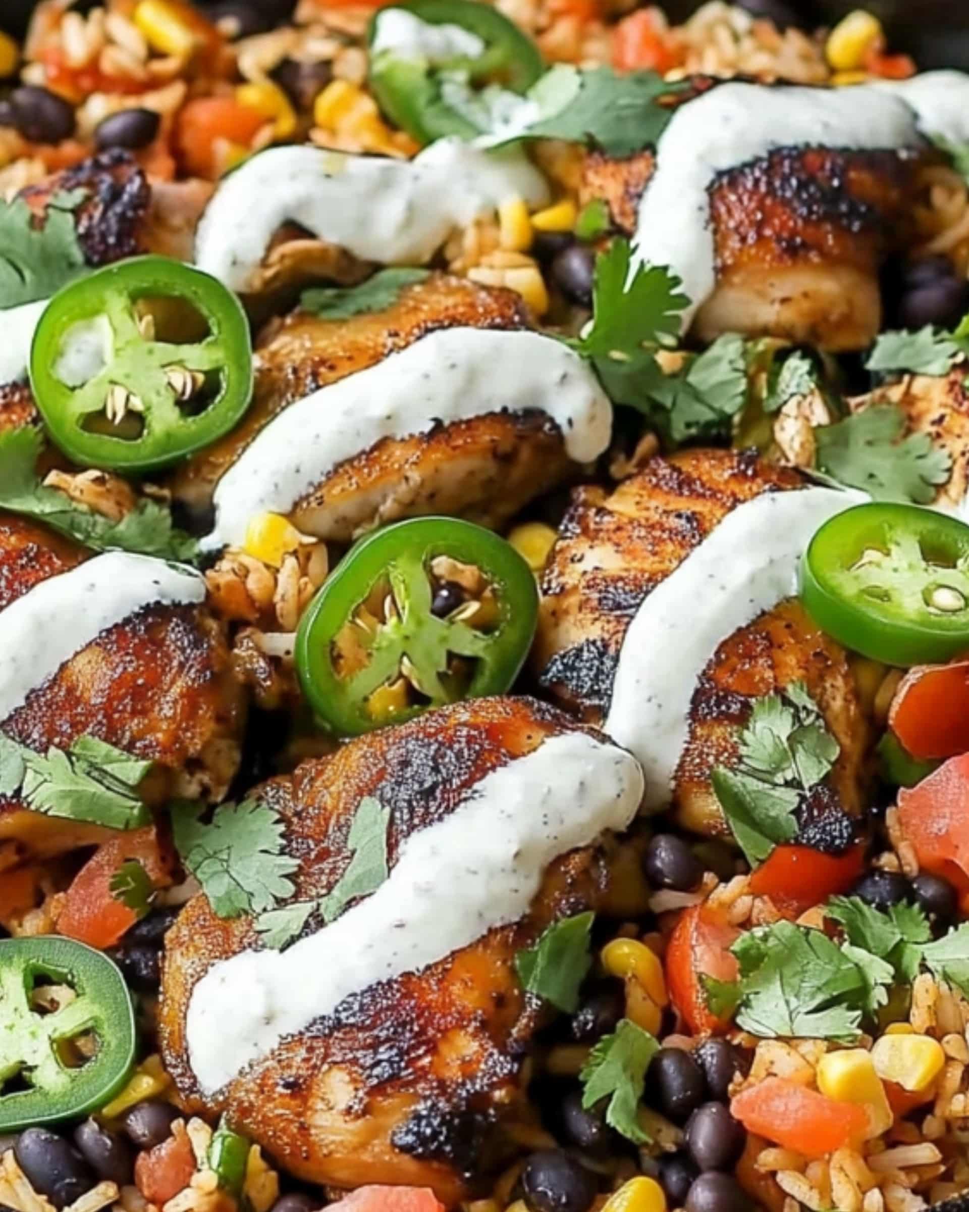 Cilantro Lime Chicken and Rice Recipe