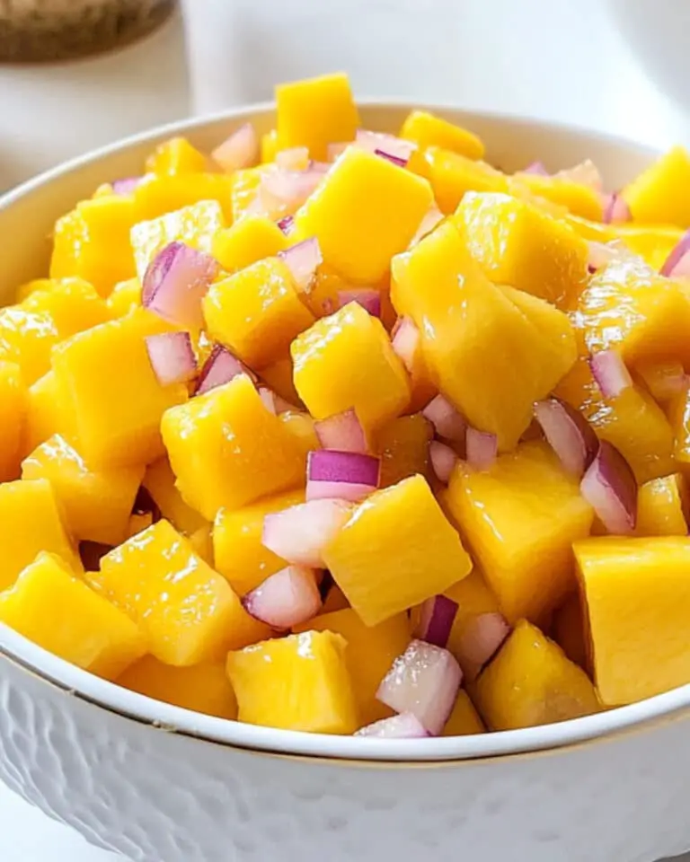 Citrusy Mango Ginger Salsa Recipe
