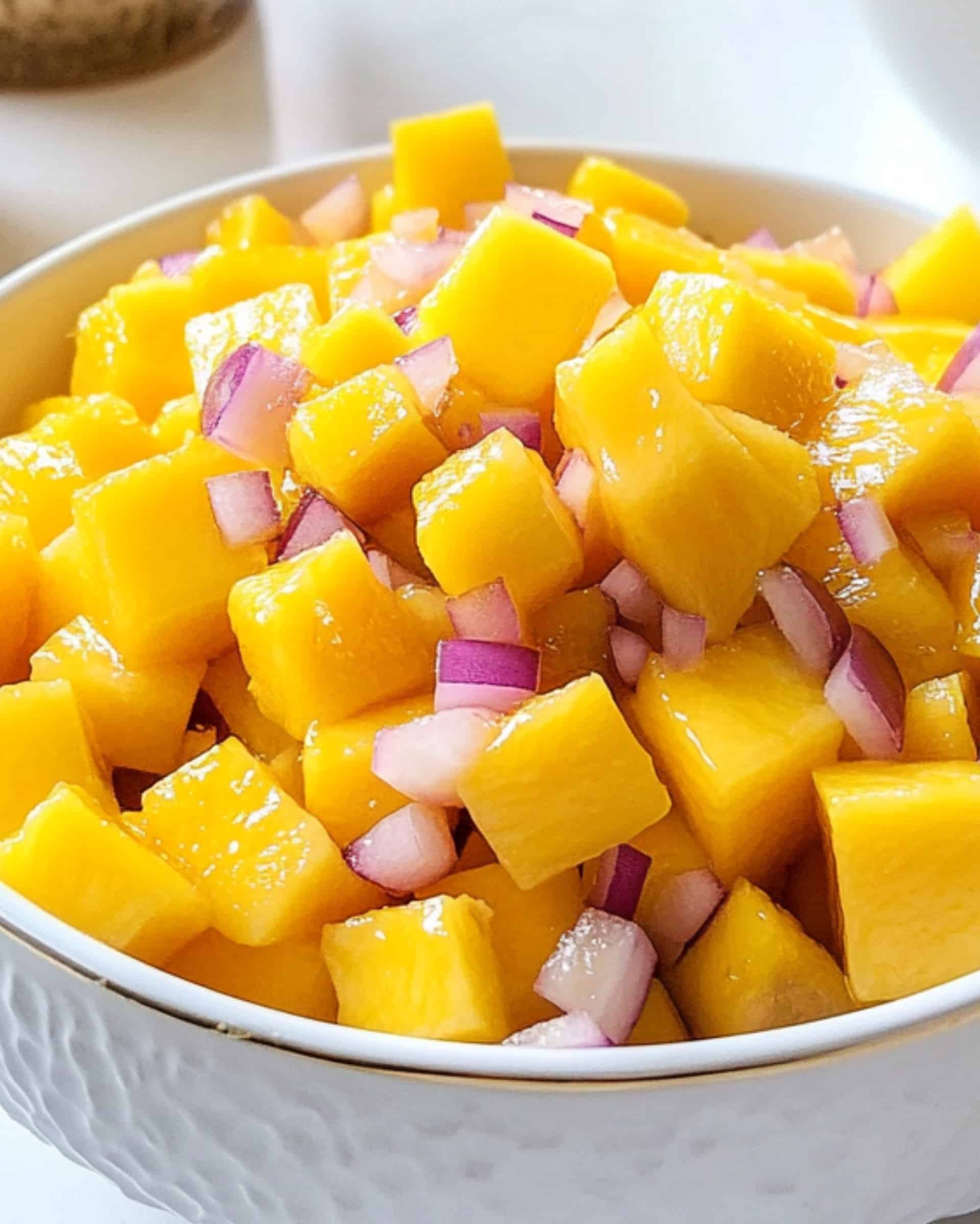 Citrusy Mango Ginger Salsa Recipe