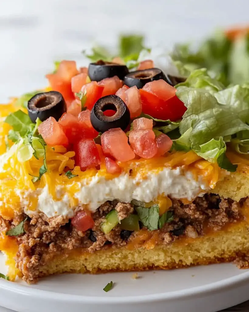 Cornbread Taco Bake Recipe